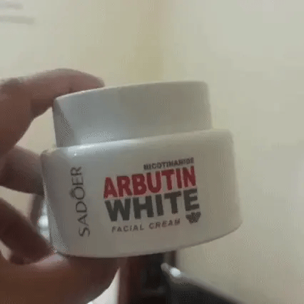 Arbutin White | SADOER® - Crema para quitar manchas y aclarar la piel