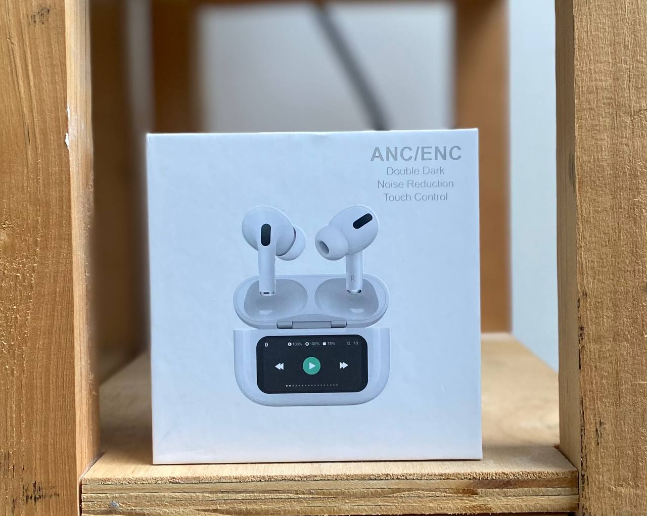 AIRPODS PRO SEGUNDA GENERACIÓN CON PANTALLA TACTIL ANC/ENC - ENVIO GRATIS