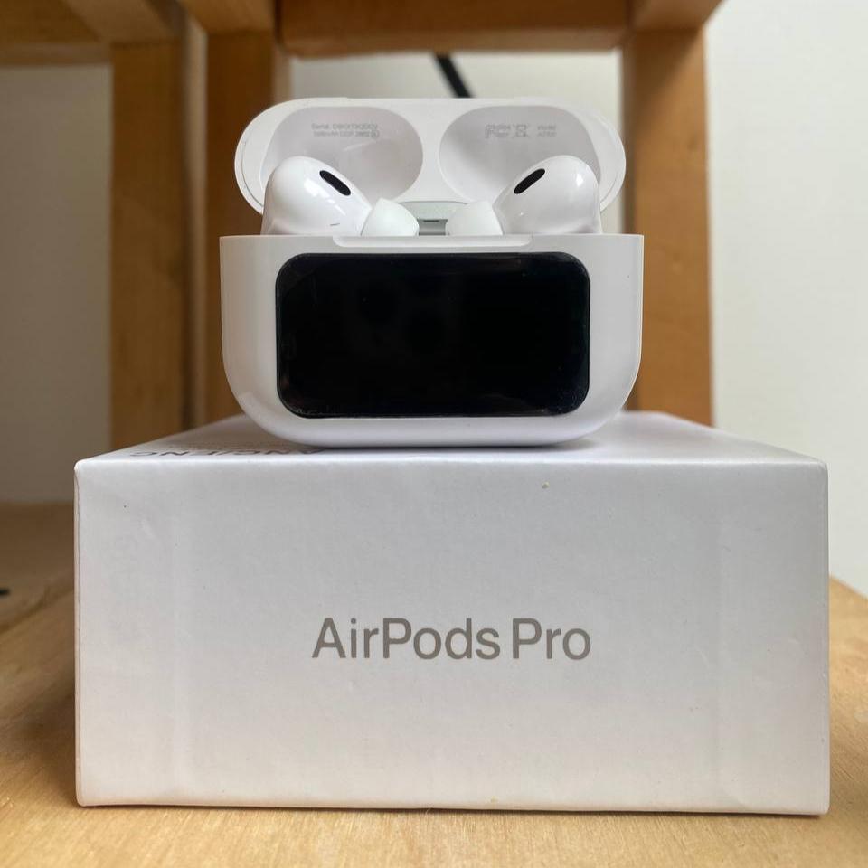AIRPODS PRO SEGUNDA GENERACIÓN CON PANTALLA TACTIL ANC/ENC - ENVIO GRATIS