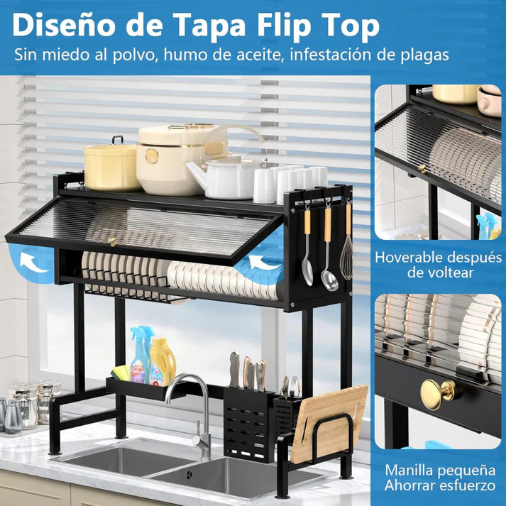 Escurridor De Platos con Cajón 65CM - ENVIO GRATIS