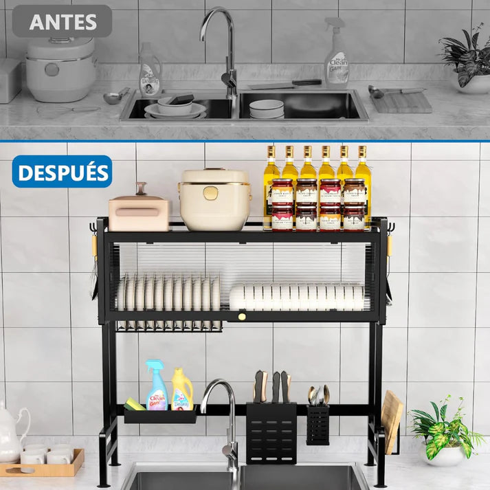 Escurridor De Platos con Cajón 65CM - ENVIO GRATIS