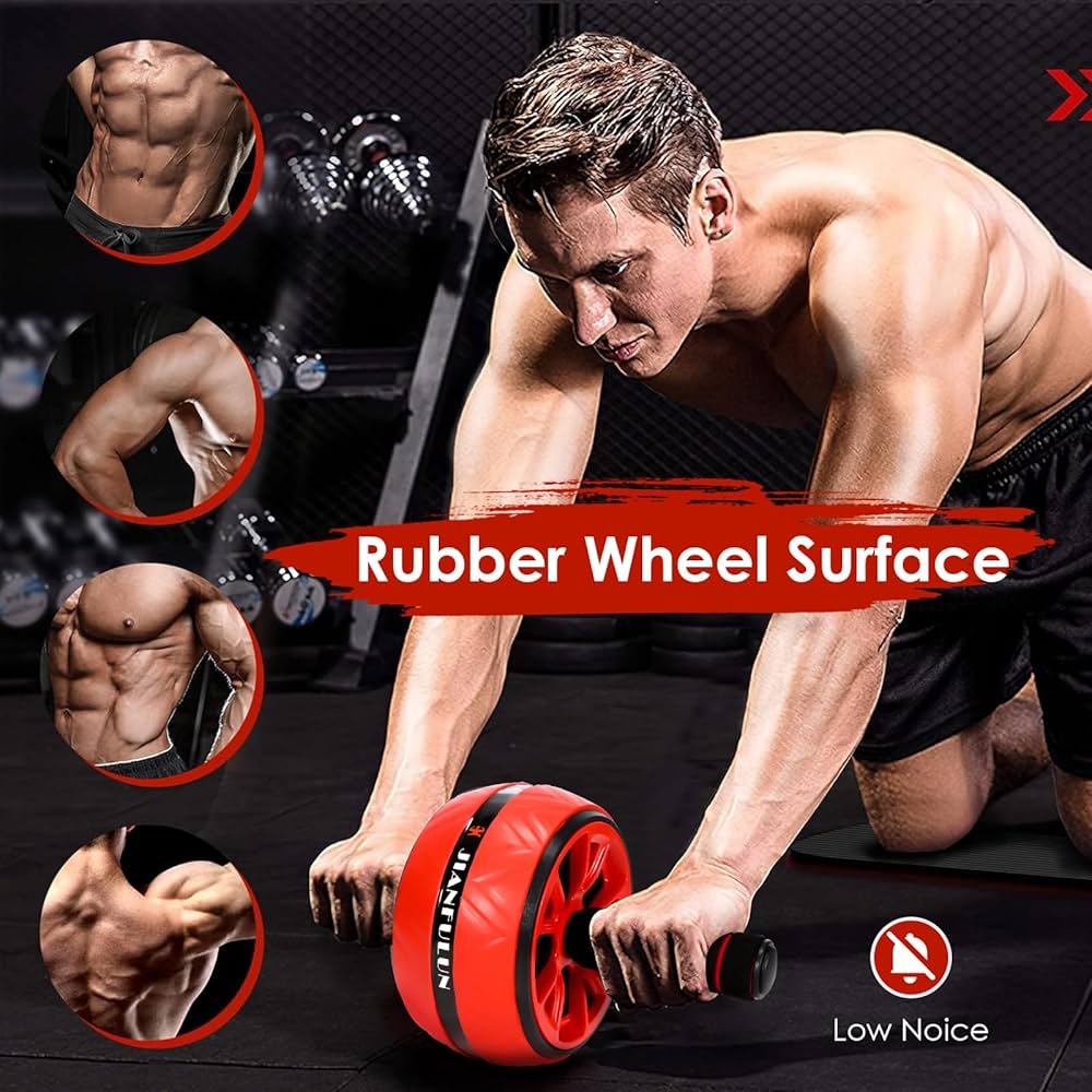 Rueda Abdominal ab roller Ejercita Brazo