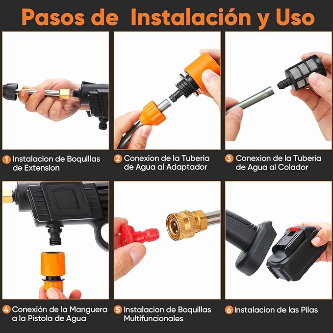 HIDROYET PORTATIL 600W - 2 BATERIAS + ACCESORIOS + ENVIO GRATIS