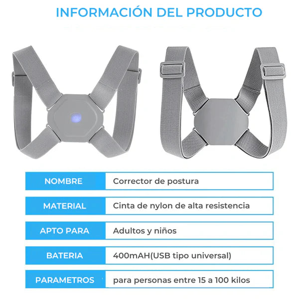 SMART POSTURE - CORRECTOR DE POSTURA INTELIGENTE