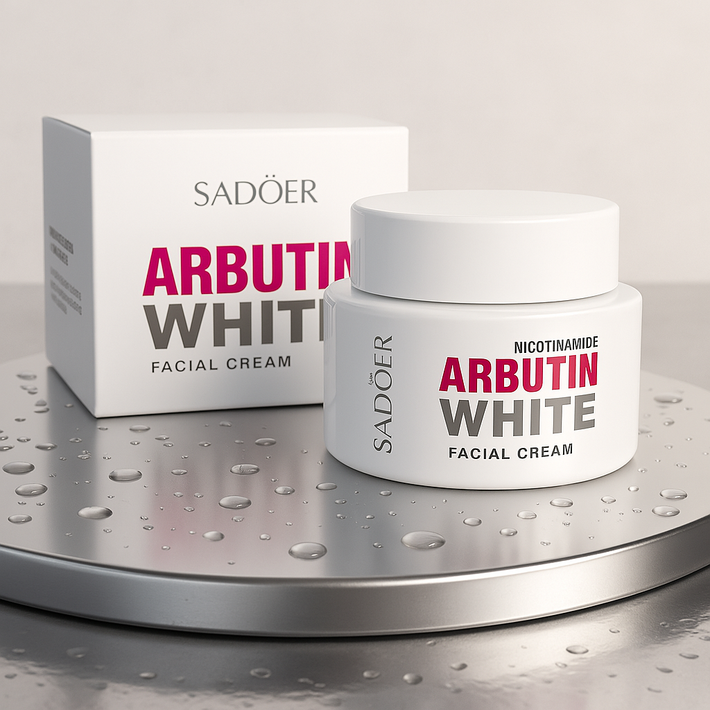 Arbutin White | SADOER® - Crema para quitar manchas y aclarar la piel