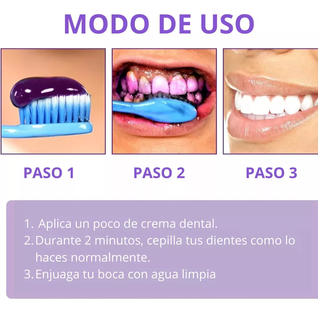 Smilekit® | espuma para blanquear Dientes en 1 minuto