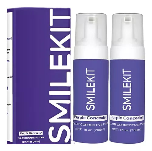 Smilekit® | espuma para blanquear Dientes en 1 minuto