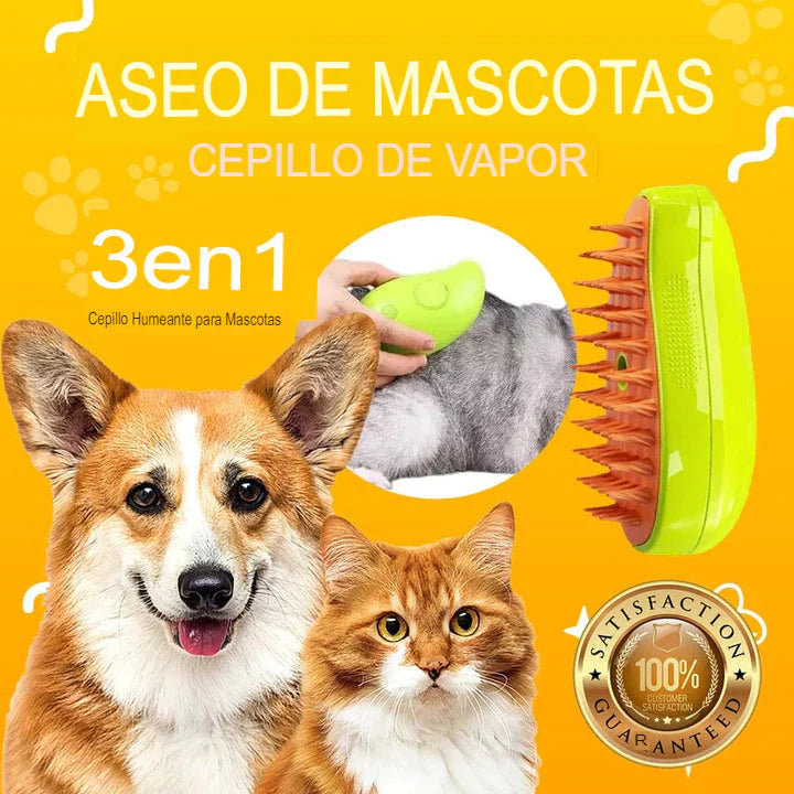 Cepillo de Vapor Para mascotas 3 en 1 ENVIO GRATIS!!