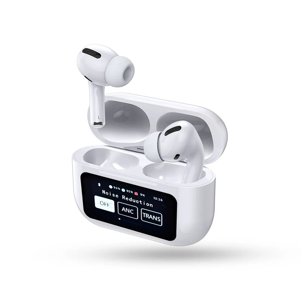AIRPODS PRO SEGUNDA GENERACIÓN CON PANTALLA TACTIL ANC/ENC - ENVIO GRATIS