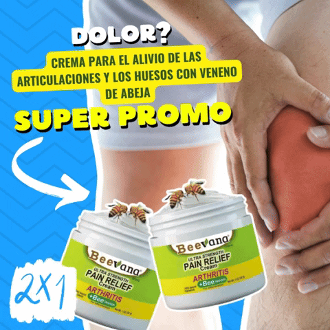 Beevana® | Combo 2x1 - Crema para los dolores Articulares y Artritis