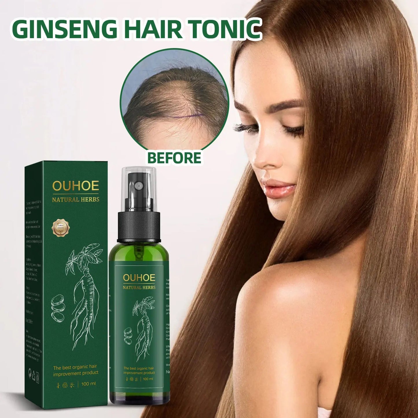 Tonico Para Crecer El Pelo | OUHOE™