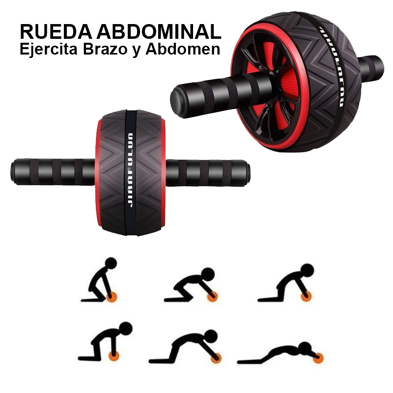 Rueda Abdominal ab roller Ejercita Brazo