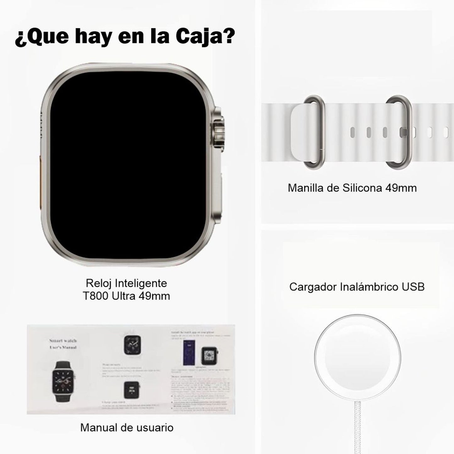 SmartWatch T800 Ultra - 2 Correas ENVIO GRATIS