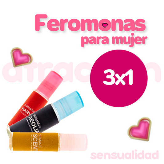 3 PERFUMES CON FEROMONAS PARA MUJER 🔥🔥