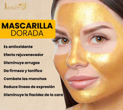 Mascarilla Facial de colágeno con Oro | GoldenGlow™ ✨