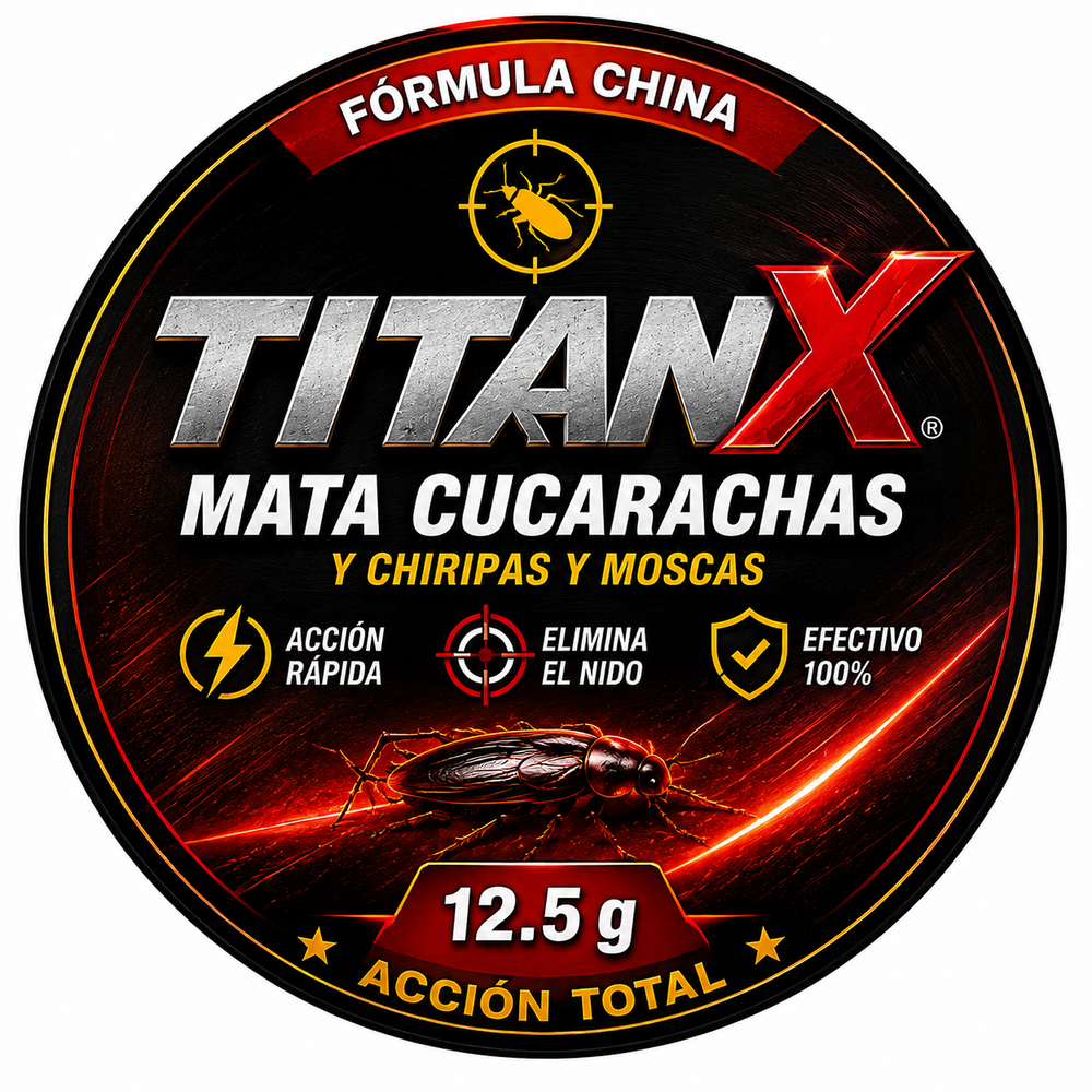 TitanX Mata Cucarachas y Hormigas