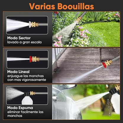 HIDROYET PORTATIL 600W - 2 BATERIAS + ACCESORIOS + ENVIO GRATIS