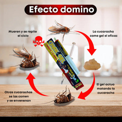 FUMILTEX CHAK™ - EXTERMINADOR DE CUCARACHAS Y HORMIGAS 🪳