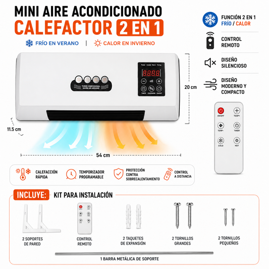 AIRE ACONDICIONADO / CALEFACTOR V 2026