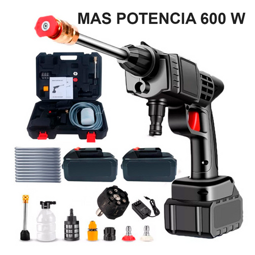 HIDROYET PORTATIL 600W - 2 BATERIAS + ACCESORIOS + ENVIO GRATIS