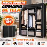Closet Organizador 8 Estantes Armario TRIPLE