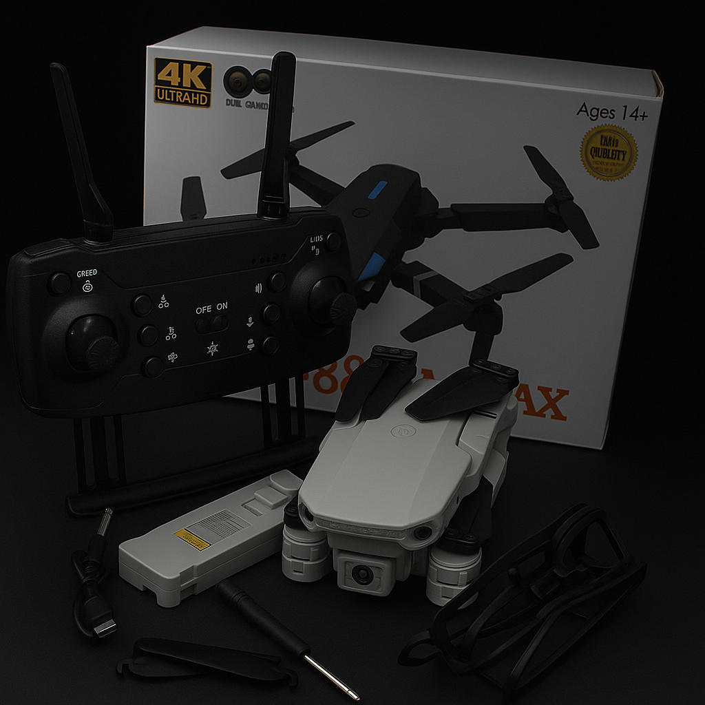 Drone E88 PRO MAX® - Camara 4K