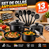 Juego de ollas x 13 Piezas