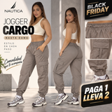 2X1 - JOGGER CARGO NAUTICA DAMA