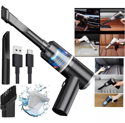 MINI ASPIRADORA SOPLADORA PORTATIL 3 EN 1