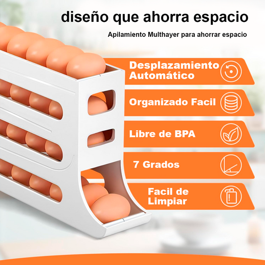 Dispesador Organizador De Huevos