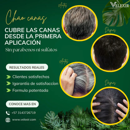 SHAMPOO CHAO CANAS + TRATAMIENTO +  OBSEQUIO